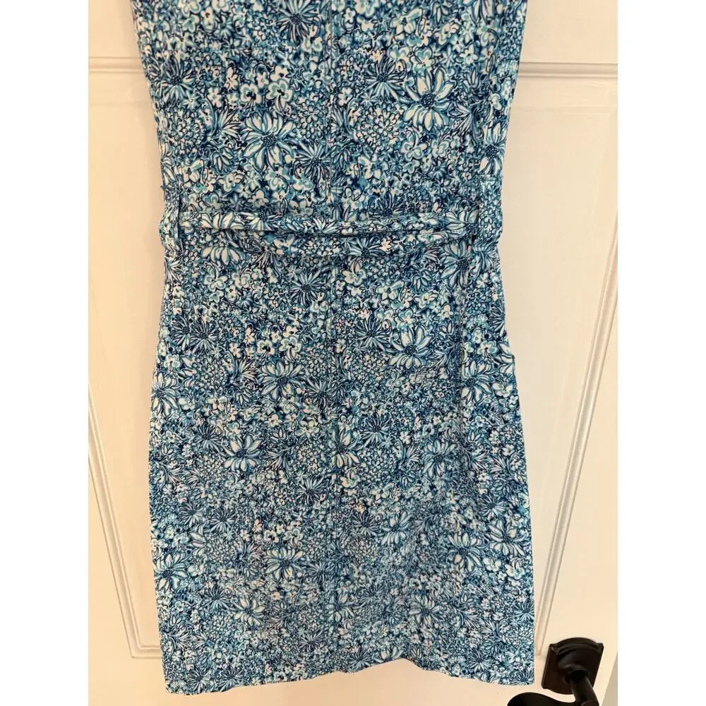 Lilly Pulitzer Gulianna Stretch Cotton Shift Dress size 14 Pockets EUC - Picture 9 of 13